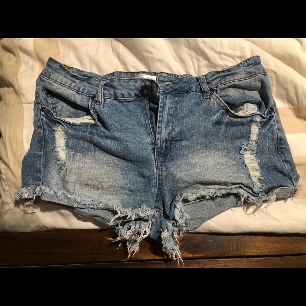 Highway Jeans Cut Off Shorts